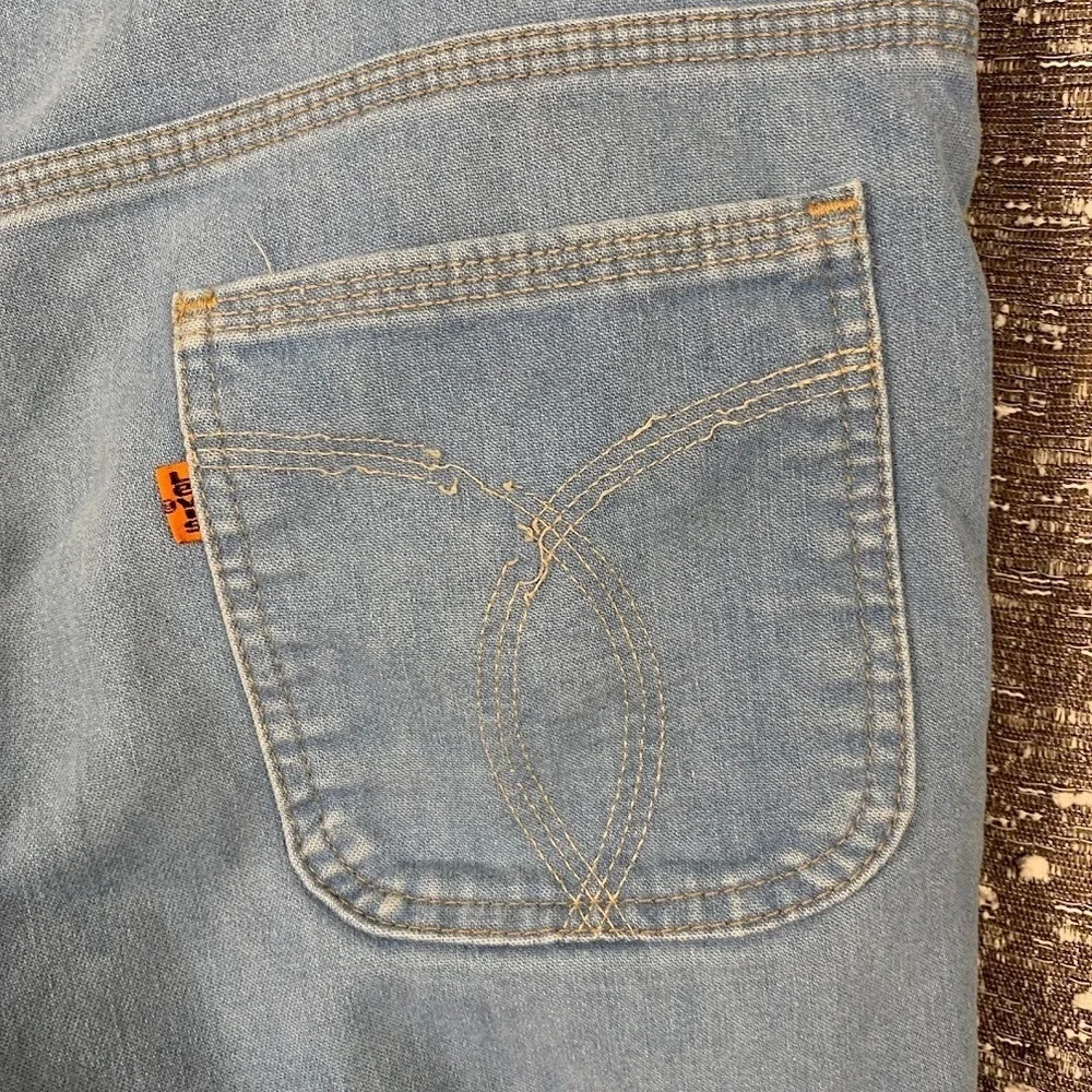 Vintage‎ Levi's Action Casuals Denim Jeans Orange Tab Men's 38x30